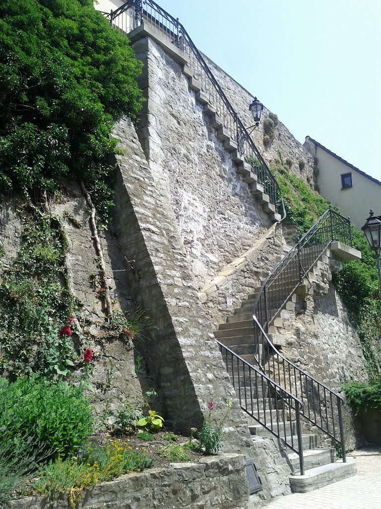 Besigheim: Stäffele an der Stadtmauer by Panzerknacker