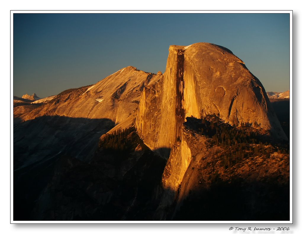 Half Dome Sunset by Tony Immoos