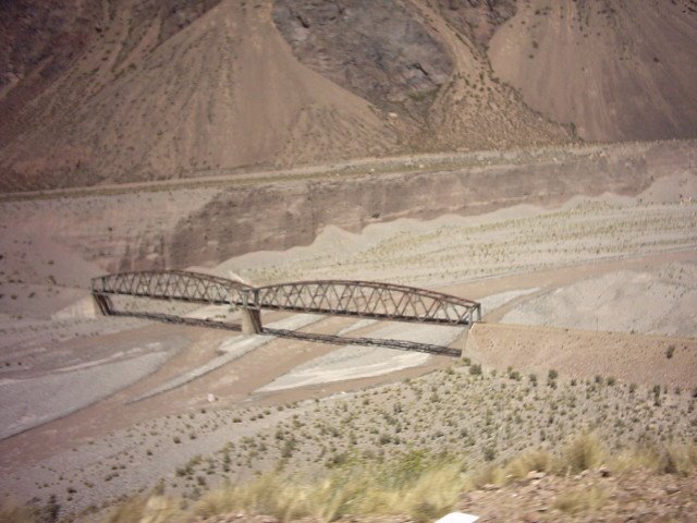 Puente del Ferrocarril, Río Mendoza by グースマーン舞鎮