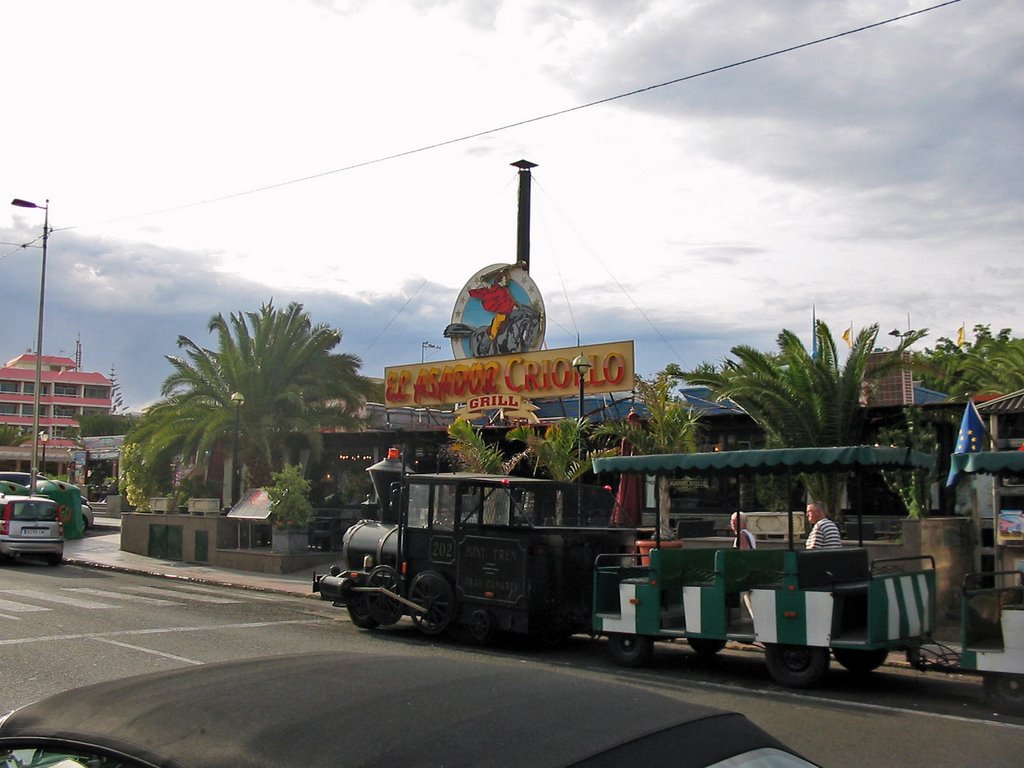 Train at CC El Veril by Benny Eriksson