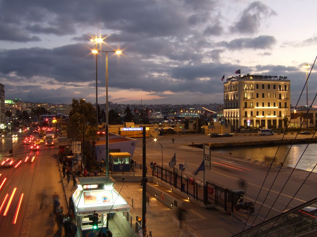 View from the footbridge by Vasyan