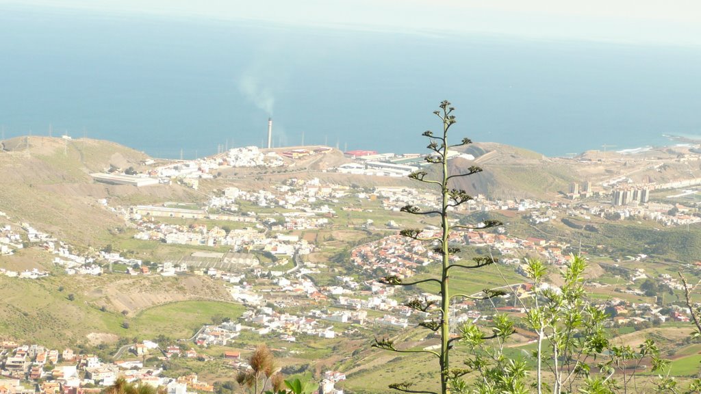 LPGC vista panorámica desde Bandama by Kavra