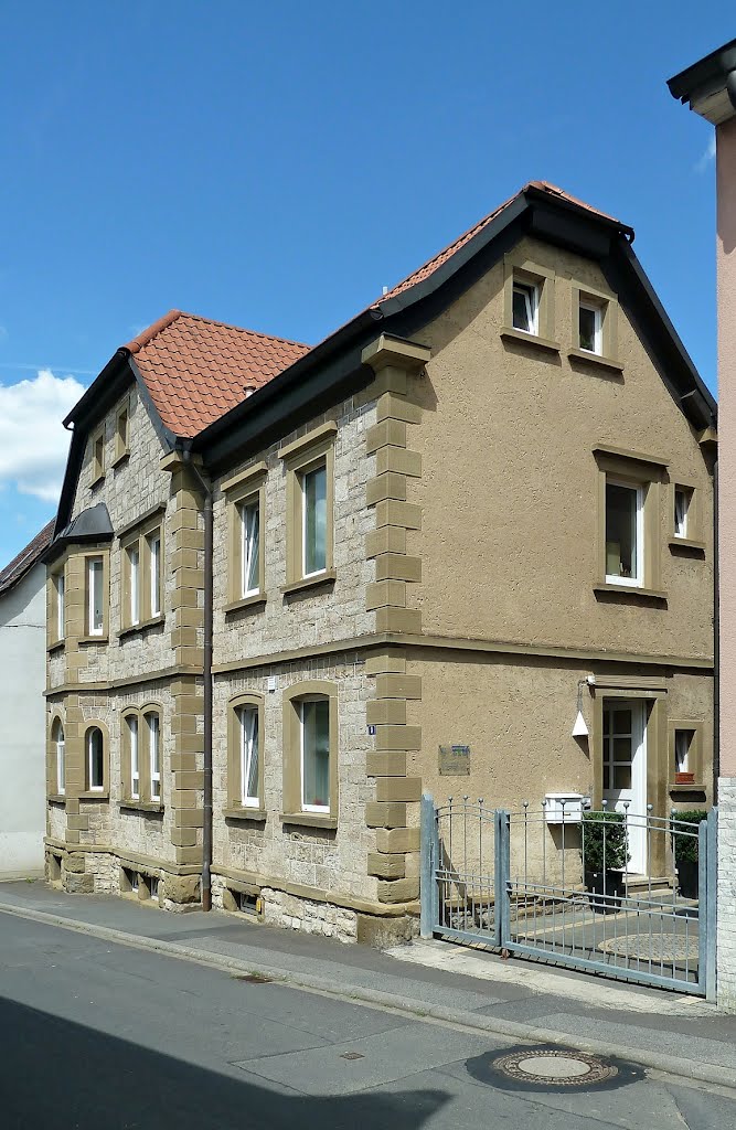 Burgstraße, Steinhaus um 1900 by WanderGroschi & CGK