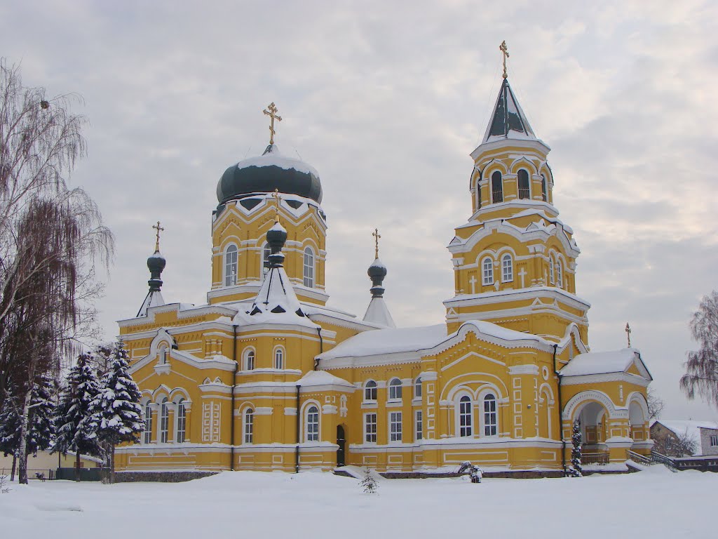 Новые Петровцы. Свято-Покровская церковь. 1902-10гг. Поздний русско-византийский стиль. by Ivan Bykov / Іван Биков