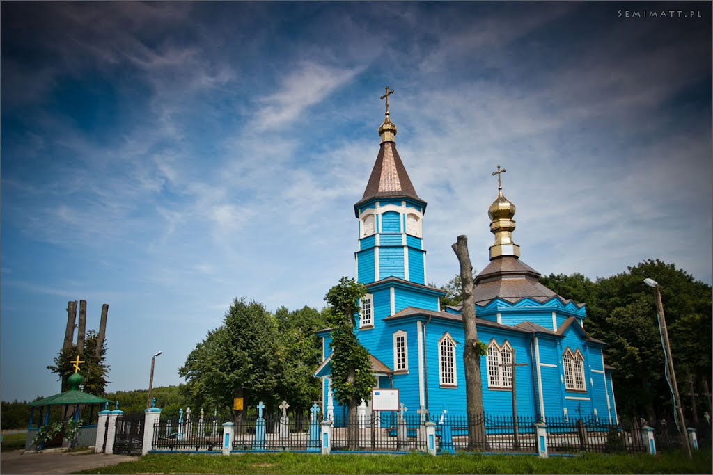 A church in Podbiele by semimatt