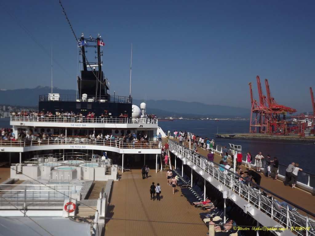 Century Celebrity at Vancouver Harbor by Wester