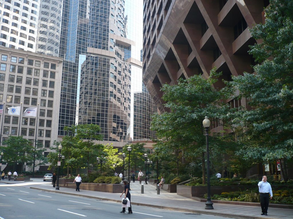 Boston - Downtown (First national Bank Building) by D.Iv