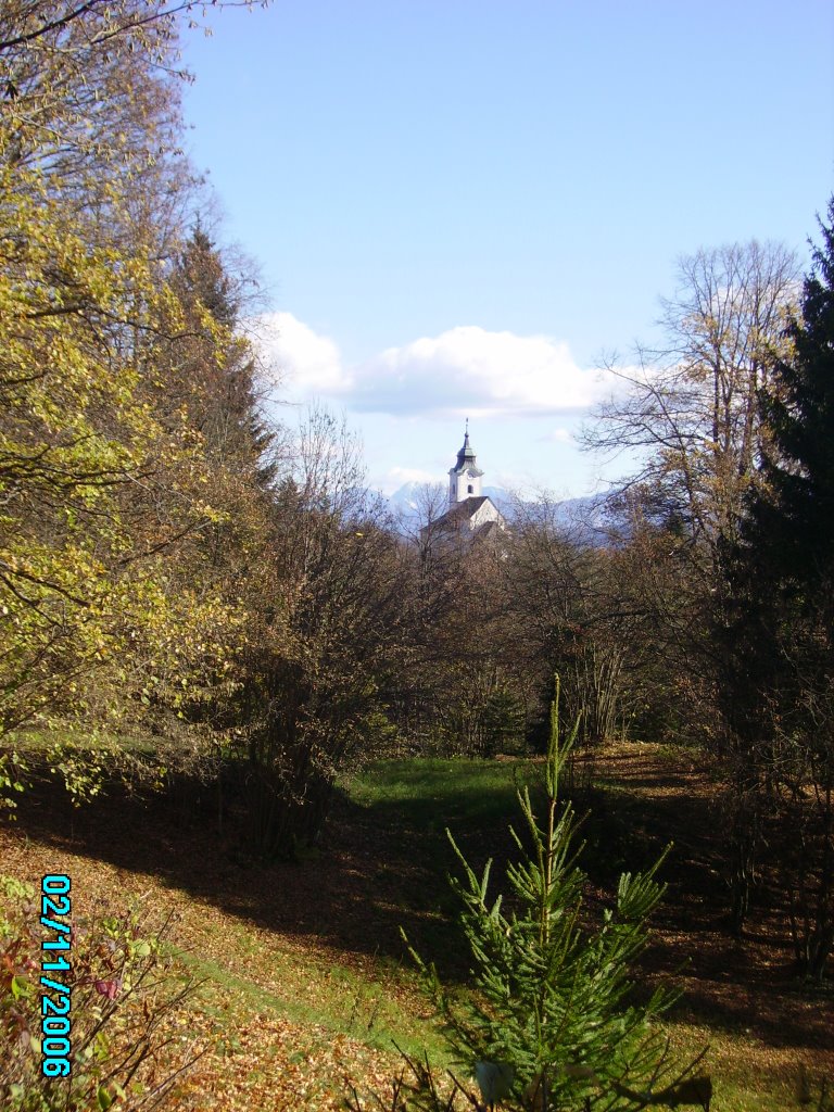 View to the church Sternberg by schwammale