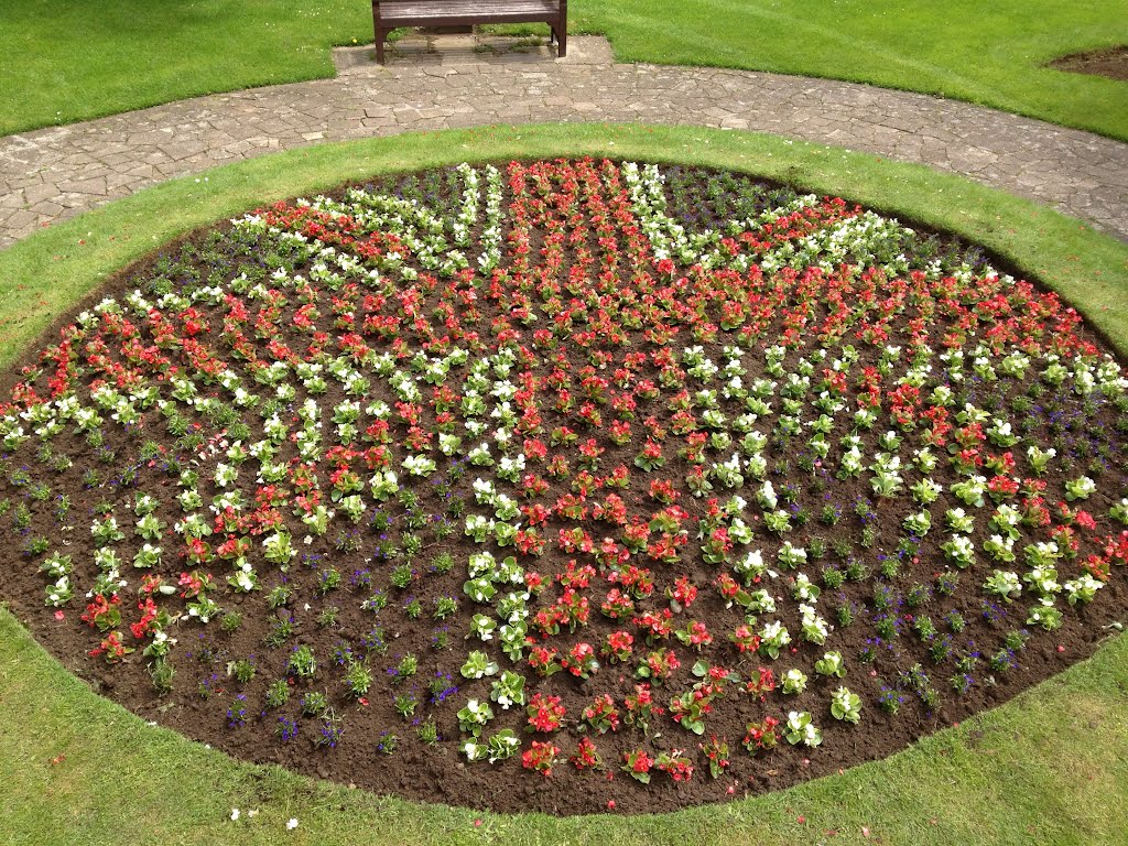 Union Flag Bedding Scheme Manor Gardens by roktkh1