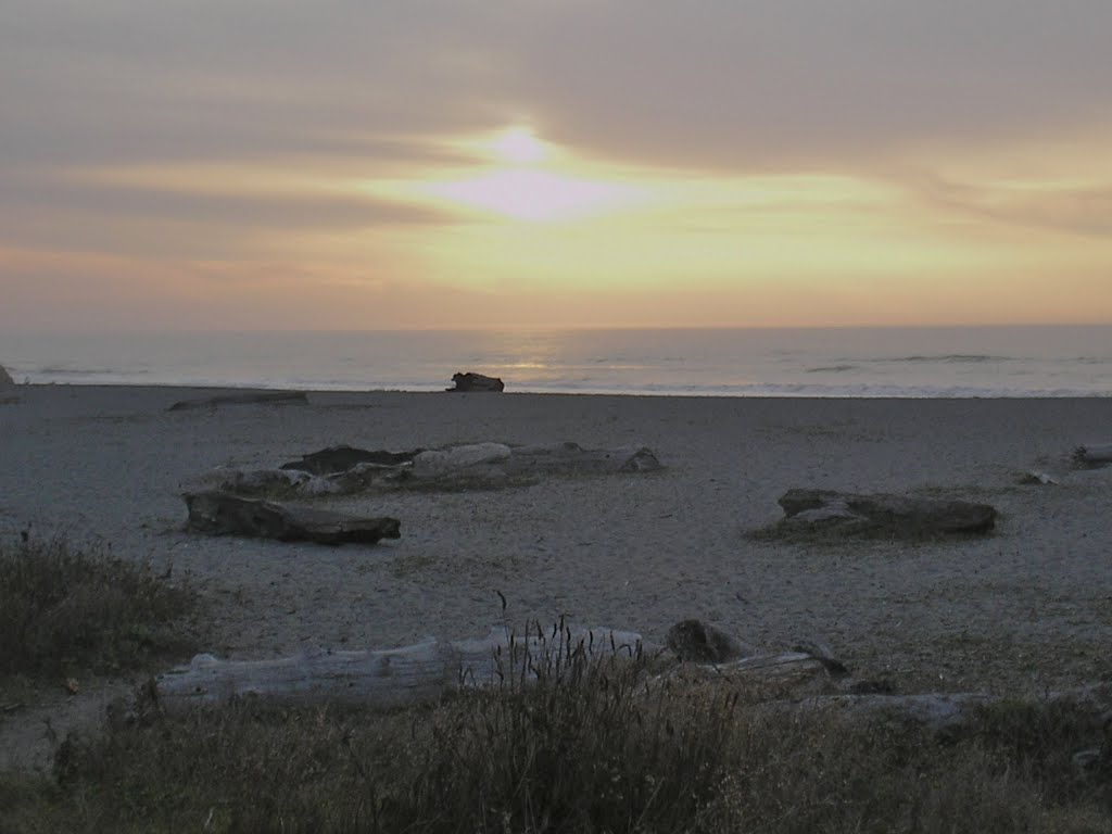 Dry Lagoon Sunset by Shain Paiment