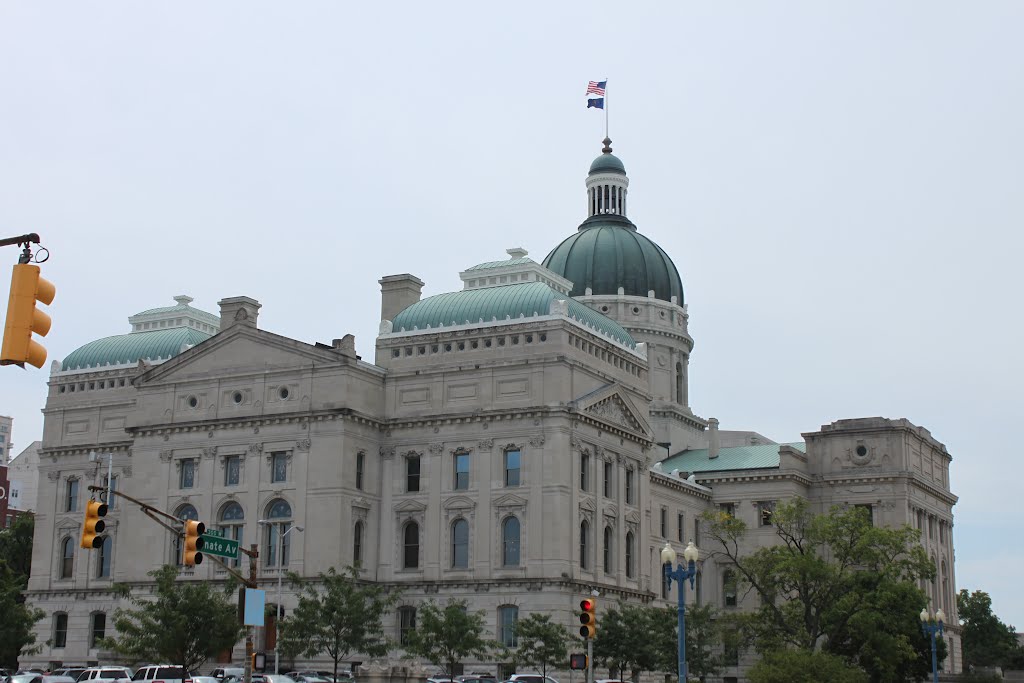 Indiana State Capitol by keithyearman