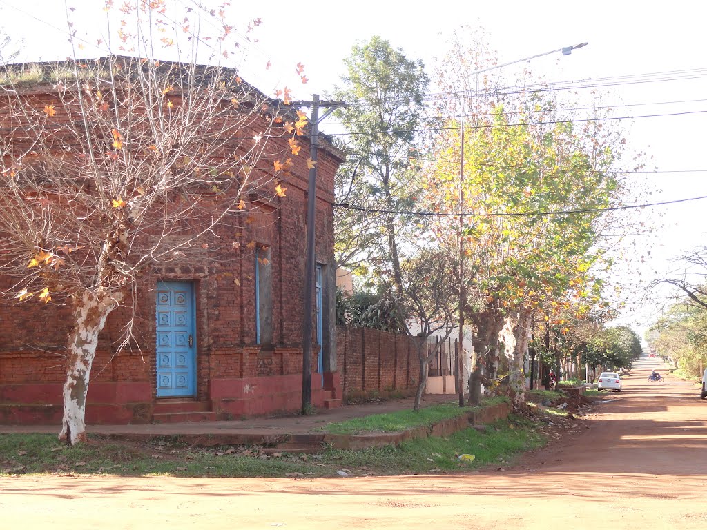 Esquina de Uruguay y Pellegrini. by chaporriste