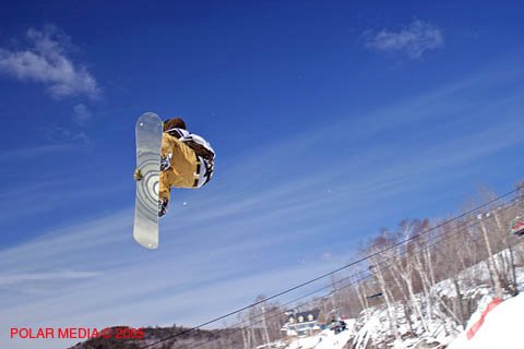 Snowboard on Tremblant © PolarMedia.ca by Rene-Pierre Normande…