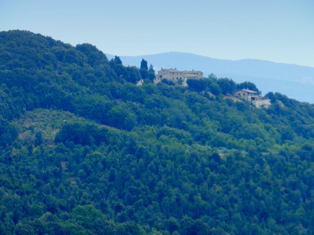 View to Montacuto, Pari, Toscana by Marco  Fontana