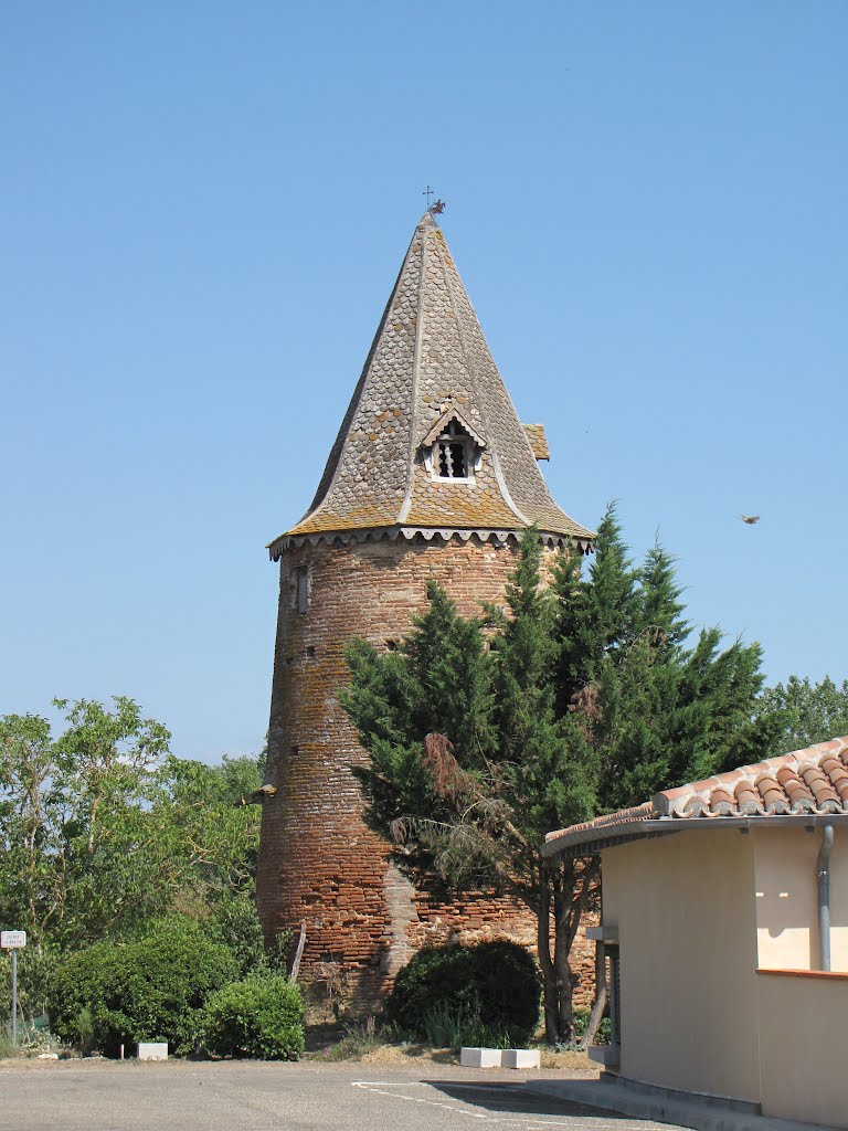 Pigeonnier/moulin de St-Sardos (82). by bernard giguet