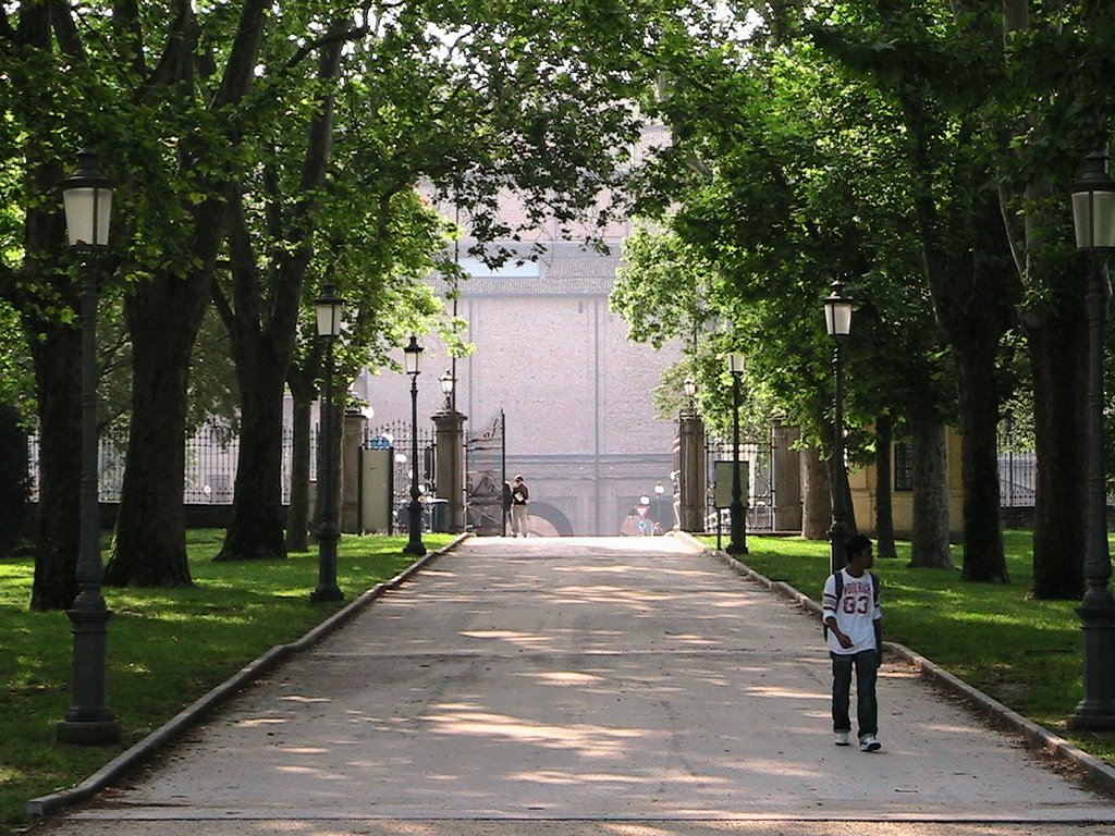 Entrata Parco Ducale presso il ponte G.Verdi by The_Moor