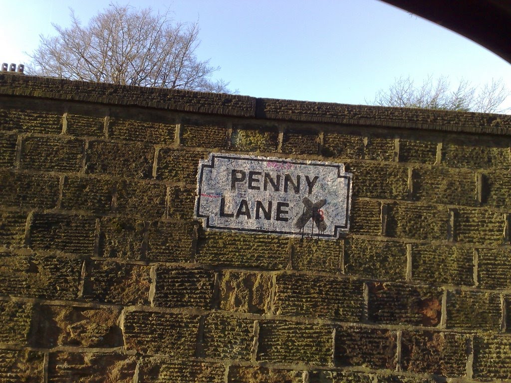 Penny Lane, Liverpool by Semolina Pilchard