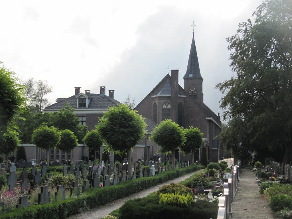 Cemetery of the Sint Jozefkerk by Willem Nabuurs