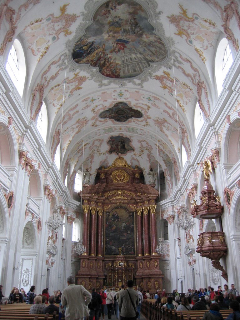 Luzern Jesuitenkirche inside by filiz kulan