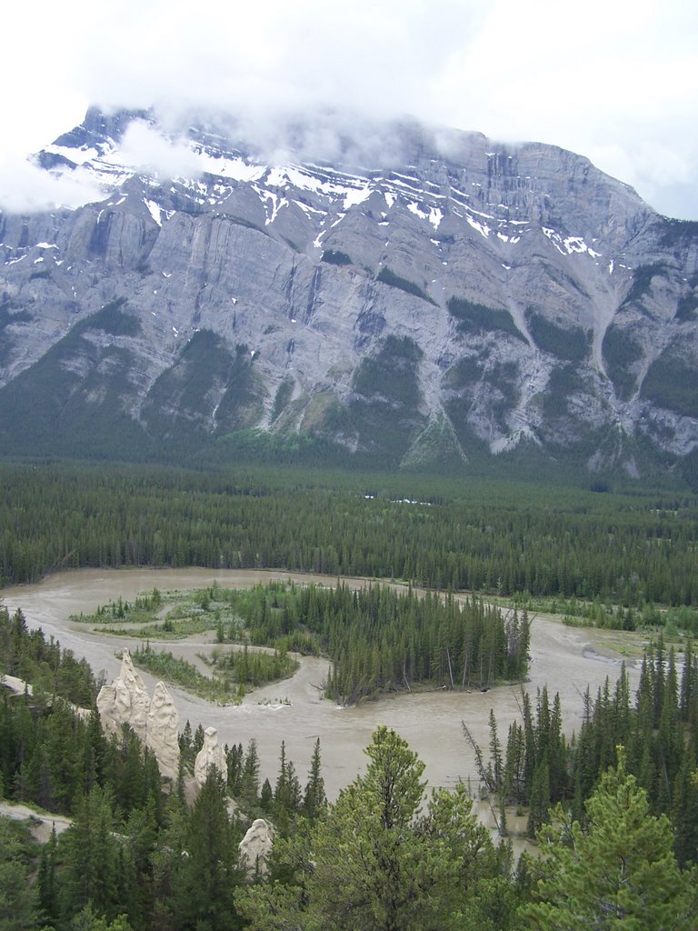 The Hoodoos - Bow River in piena by totone