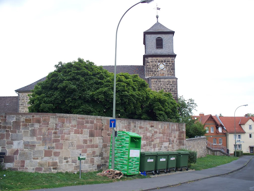 Thomaskirche Oberzweren 5.8.2012 by Buchautor u. Schriftsteller Winfried Schäfer 