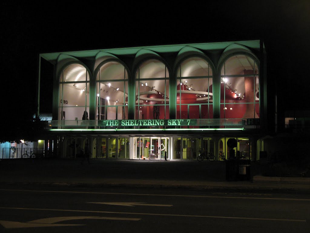 Hopkins Center at night, Dartmouth College, Hanover, New Hampshire by htabor