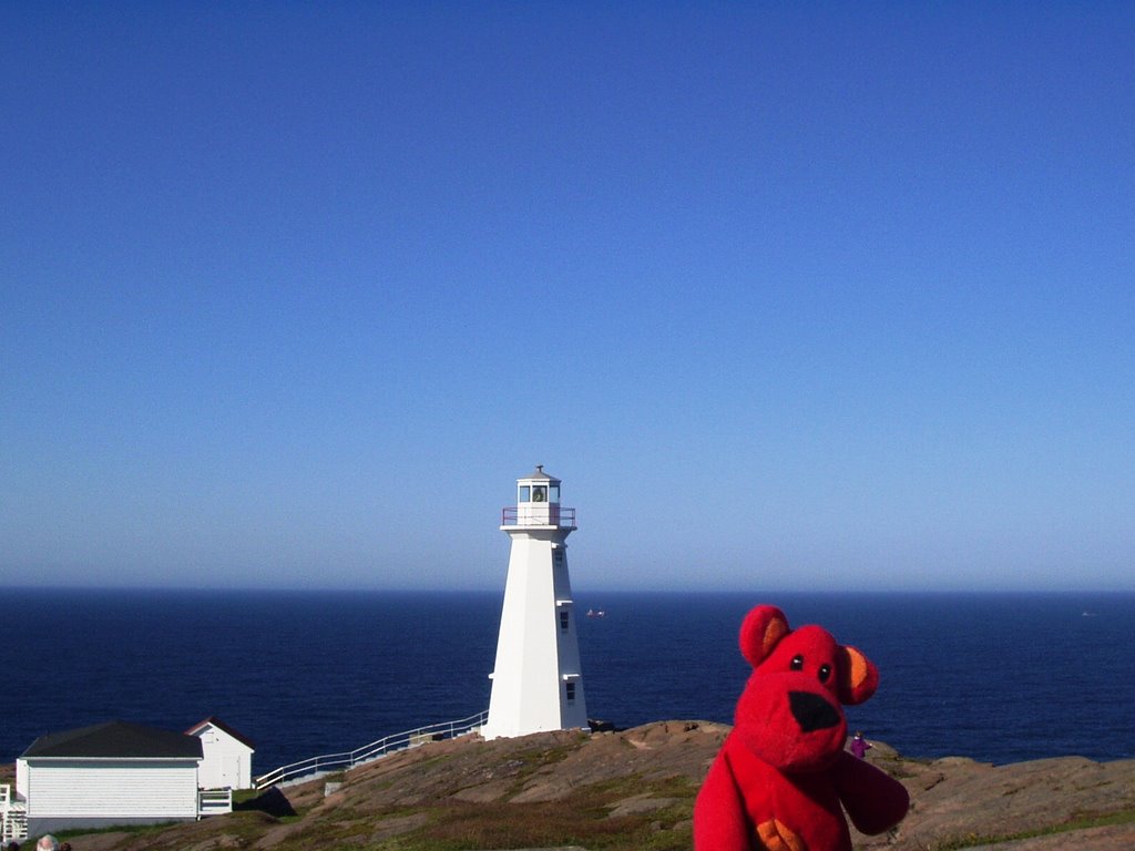 Snuttig at eastern most point of North America, Cape Spear by Snuttig