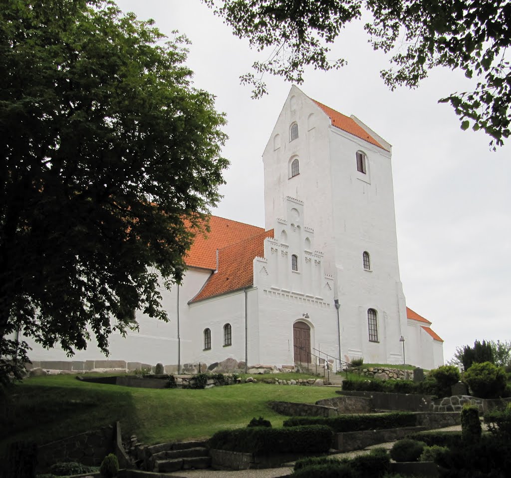 Humble Kirke - Langeland kommune by Benny Hansen - Haslev