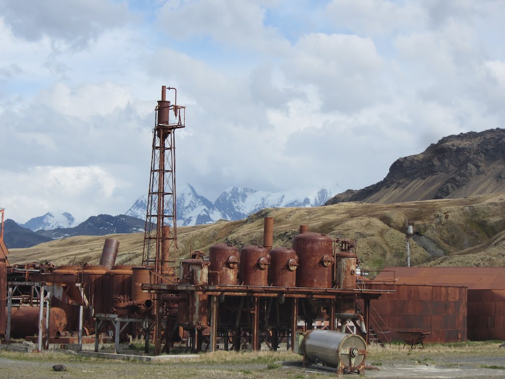 Grytviken, South Georgia by Graham Wiggans