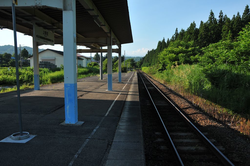 上野尻駅　JR磐越西線　西会津　福島 by nyanta2030