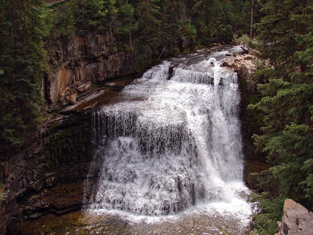 Ousel Falls from Above by Jay Reeve