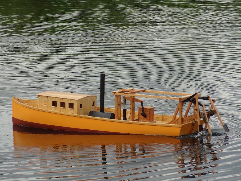 John Fitch Steam Boat Model by BillieL