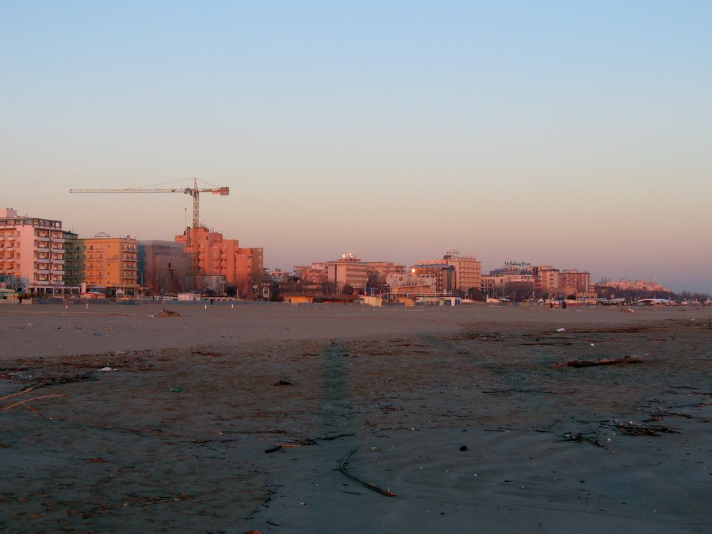 Rimini beach by Jaroslav Šimo