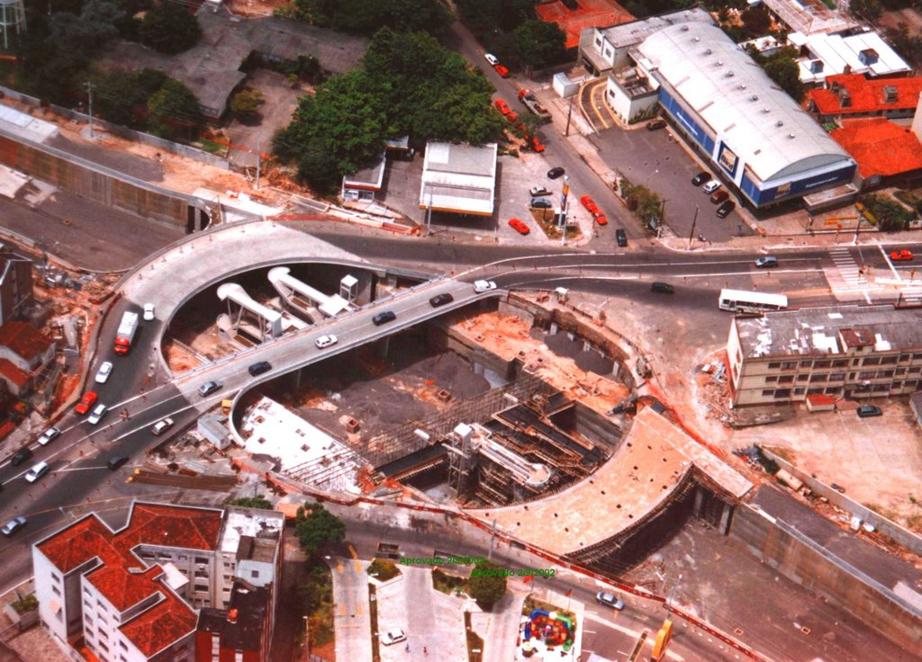 Construção da Passagem de Nivel 2002 by DANILO CATELAN