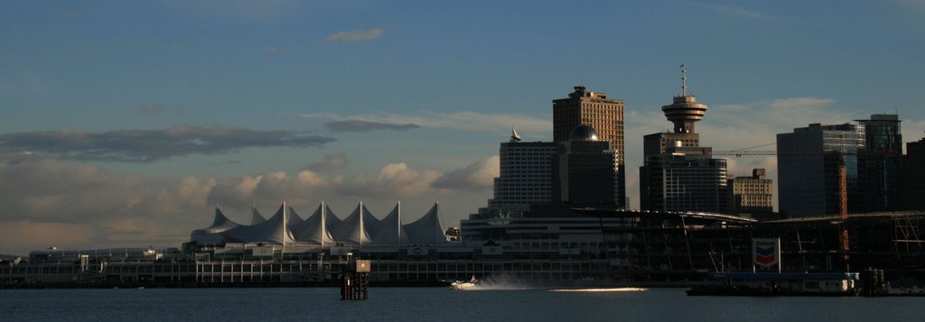 Downtown view and a Seaplane by Daniel Graf