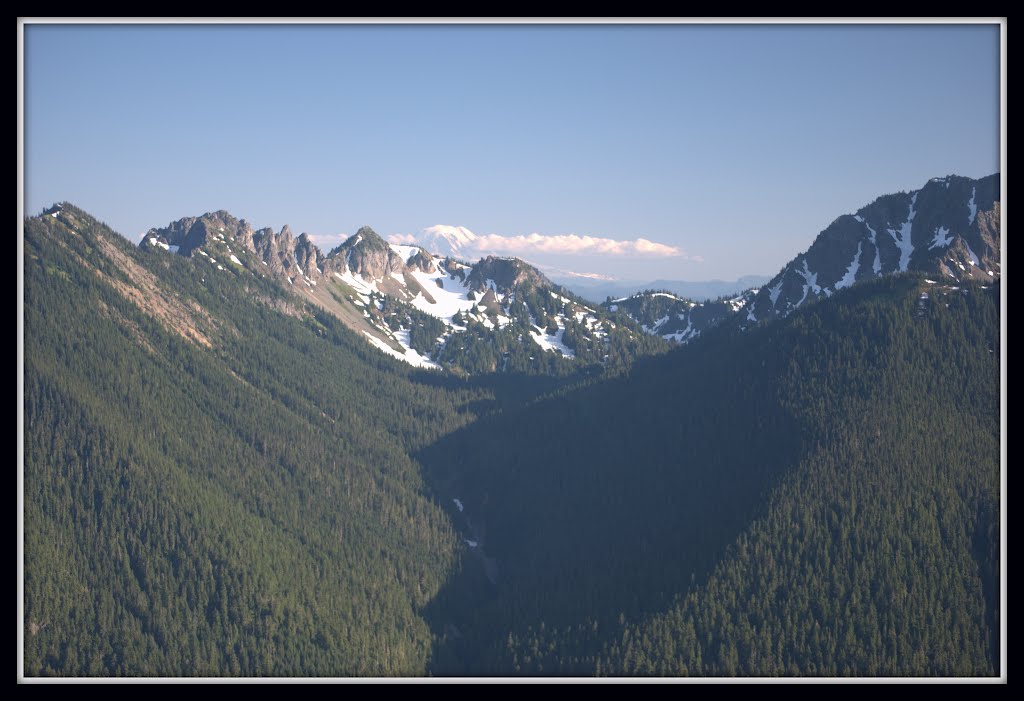 Mt. Adams from Sourdough Ridge Trail by woodgriz