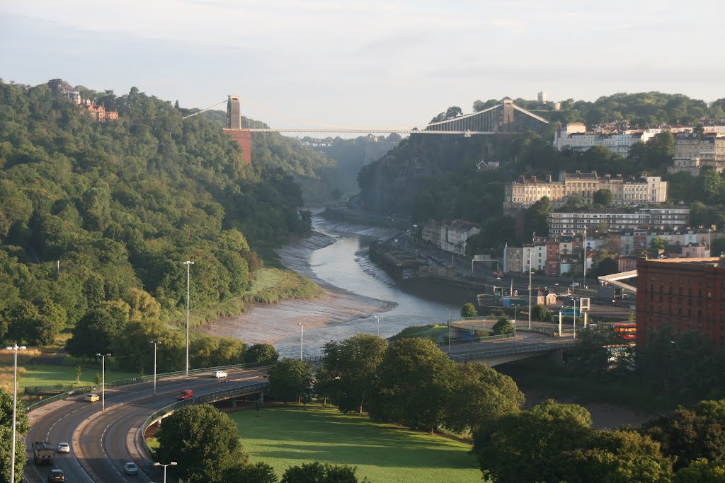 Avon Gorge, from a balloon by DavidGethyn-Jones