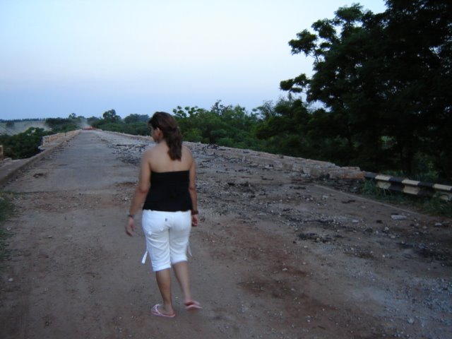 Obras na Ponte Rio Piquiri entre Guaíra e Francisco Alves-PR by Claudirene Rizzo