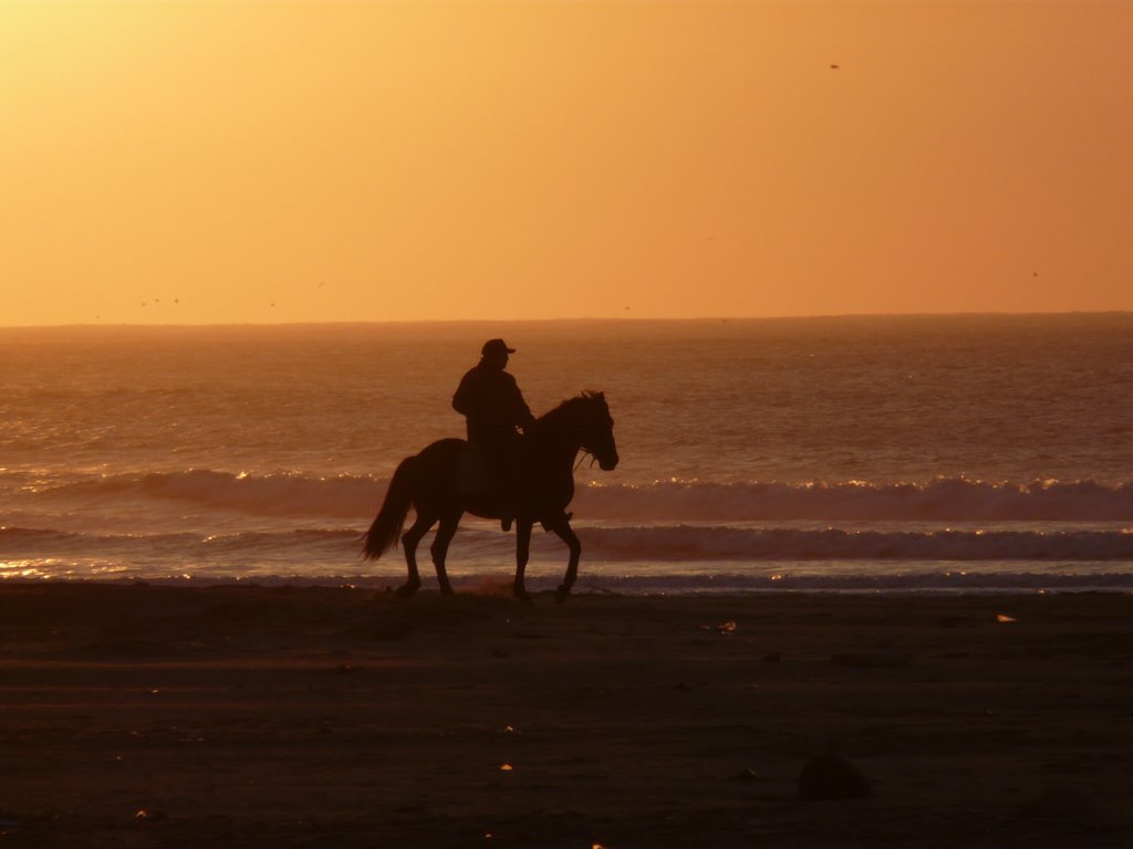 coucher de soleil plage d"Essaouïra by gerdag