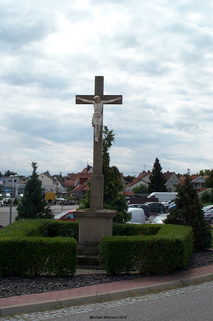 Wegekreuz in Rülzheim by Michael Ohmsen