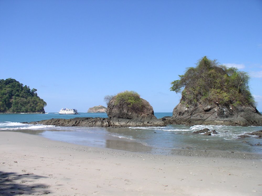 Manuel Antonio Beach by Ronald Ottobre