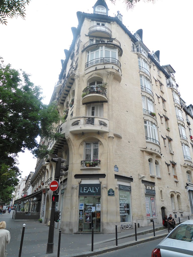 Immeuble Jassédé 142, avenue de Versailles, Paris (Art nouveau) by Rebexho