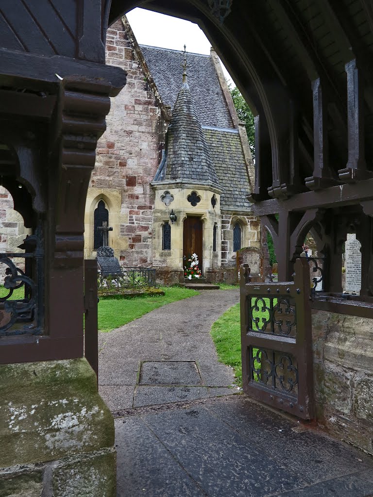 Luss Parish Church, West Dunbartonshire Scotland by Peter Downes