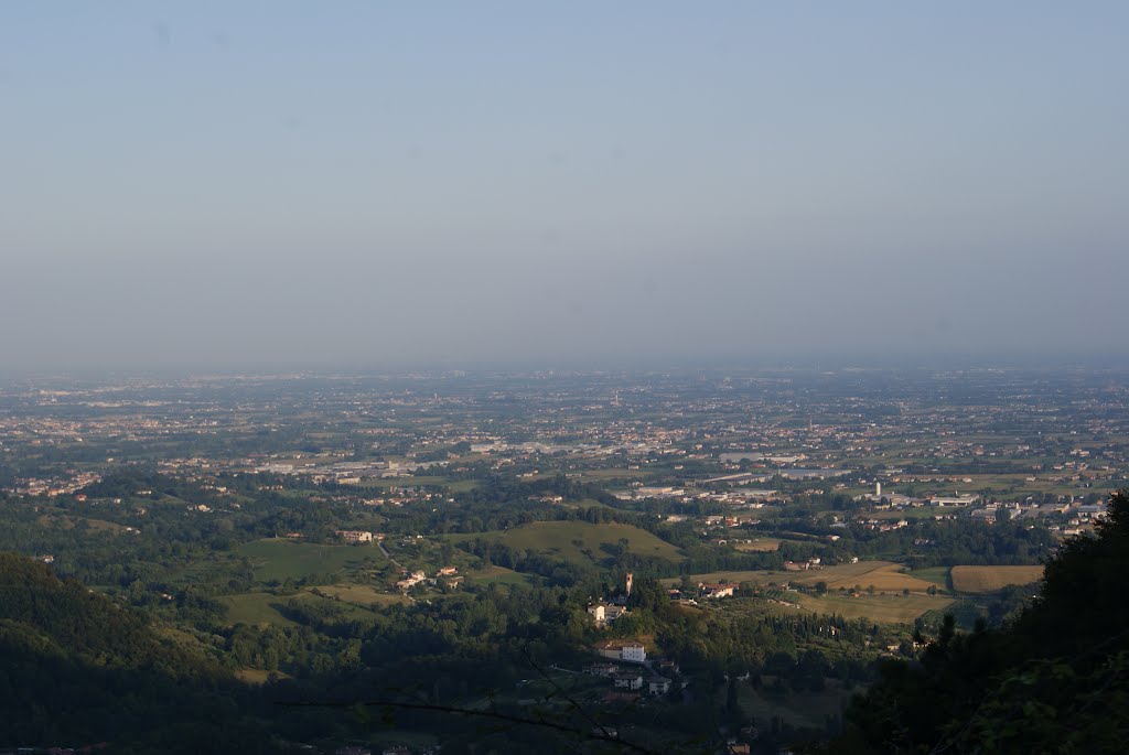 Pianura padana dal grappa by giuseppeb