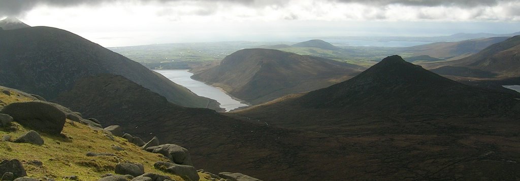 Silent Valley from Slieve Bearnagh by Brendan O'Donoghue