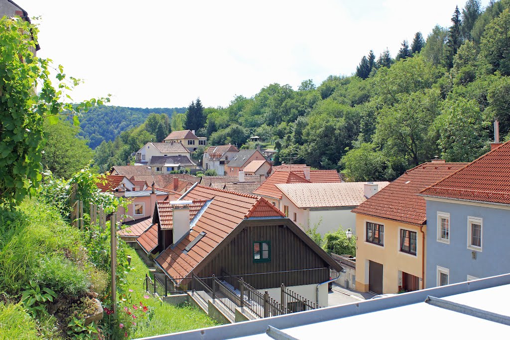 Niederösterreich, Krems-Rehberg, Alt-Rehberg - Blick auf Alt-Rehberg by Josef Friewald