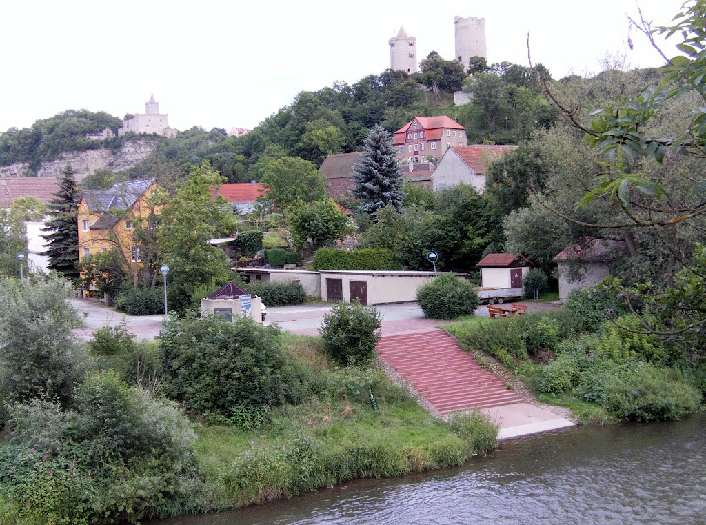 Bad Kösen mit Blick auf die Saale by ConnyWonny