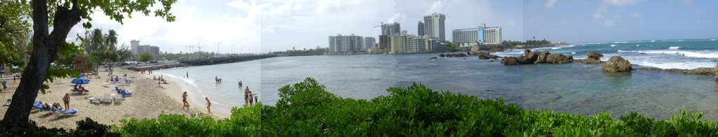 Condado Beach Hotel Panoramic by AnonXer