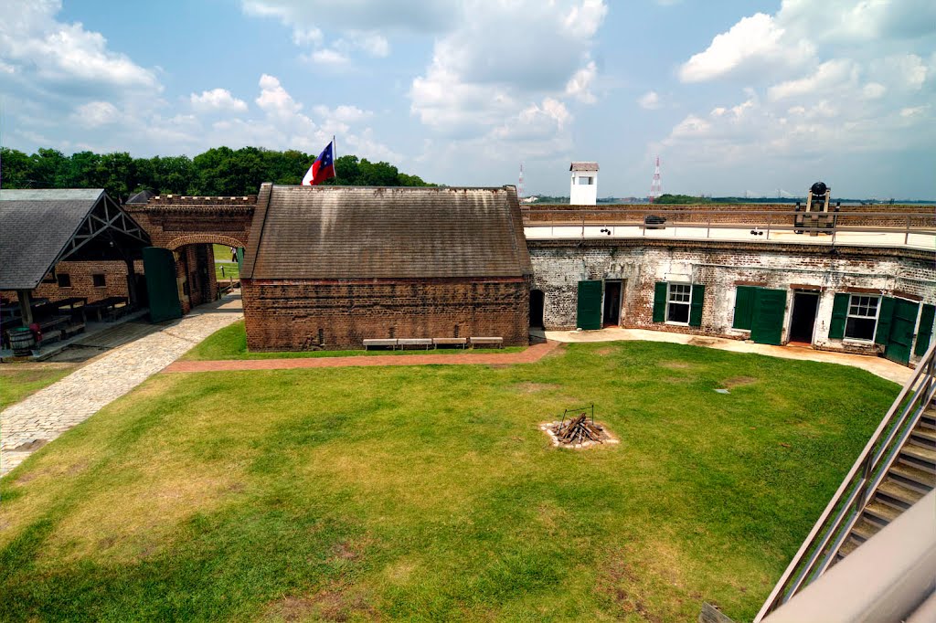 Old Fort Jackson by Hank Myers