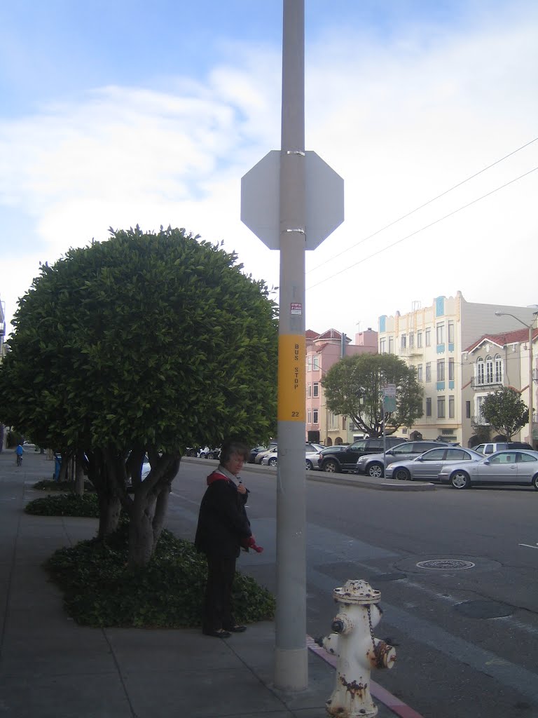 San Francisco, BUS STOP by mfe